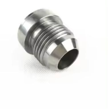 Aluminum Fuel Oil Hose Coolant Male Flare Weld on Bung Fitting Adapter