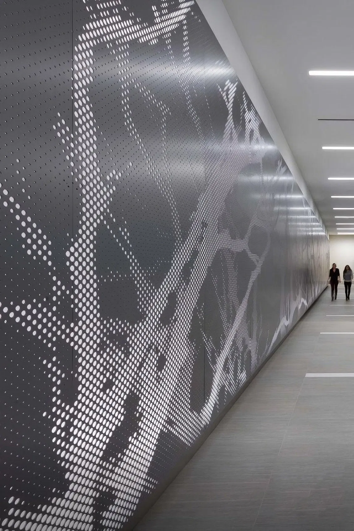 Aluminum Materials Cladding Custom Designed Patterns Easy to Install Powder Coating Perforated Carved Aluminum Panel for Wall Cladding