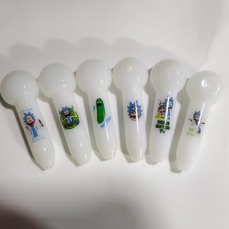 4.0 Inches Mini Smoking Pipes Spoon Hand Water Pipes Smoking Accessory Oil Burner Pipes