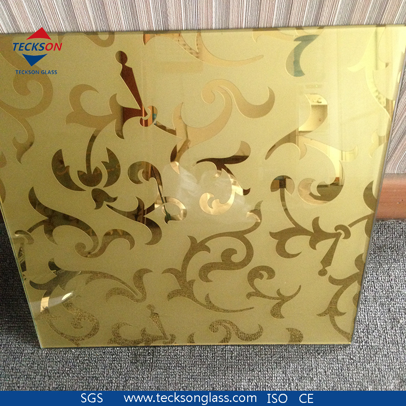 3.2-6mm Art Decorative Titanium Glass for Buildings