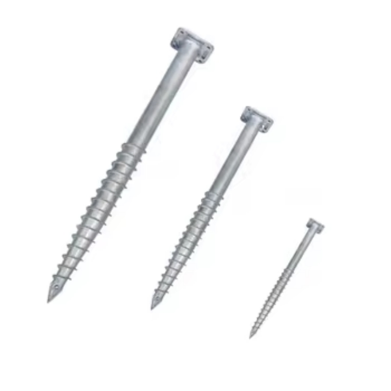 Винтовой анкер для наземных солнечных панелей