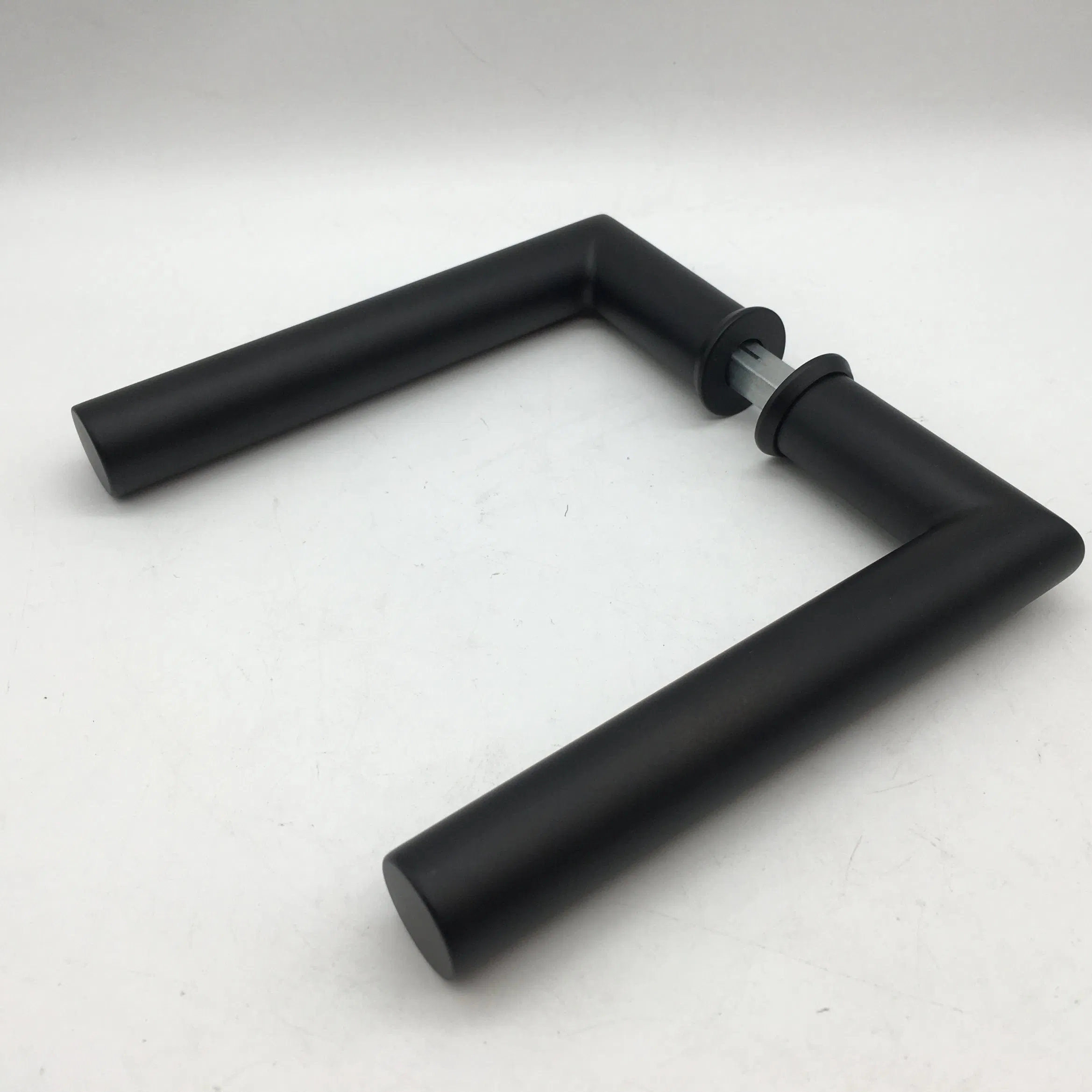 Beautiful Black Space Stainless Steel Door Handle for Interior Door