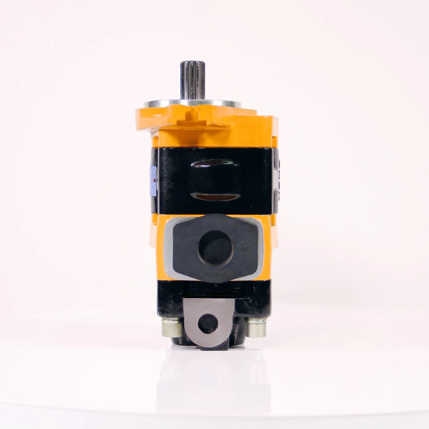 Гидравлический насос для погрузчика, чугунный, двухшестерёнчатый