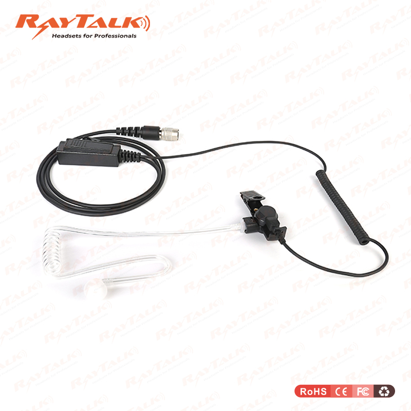 Walkie Talkie Surveillance Acoustic Tube Earpiece for Motorola Dp2000