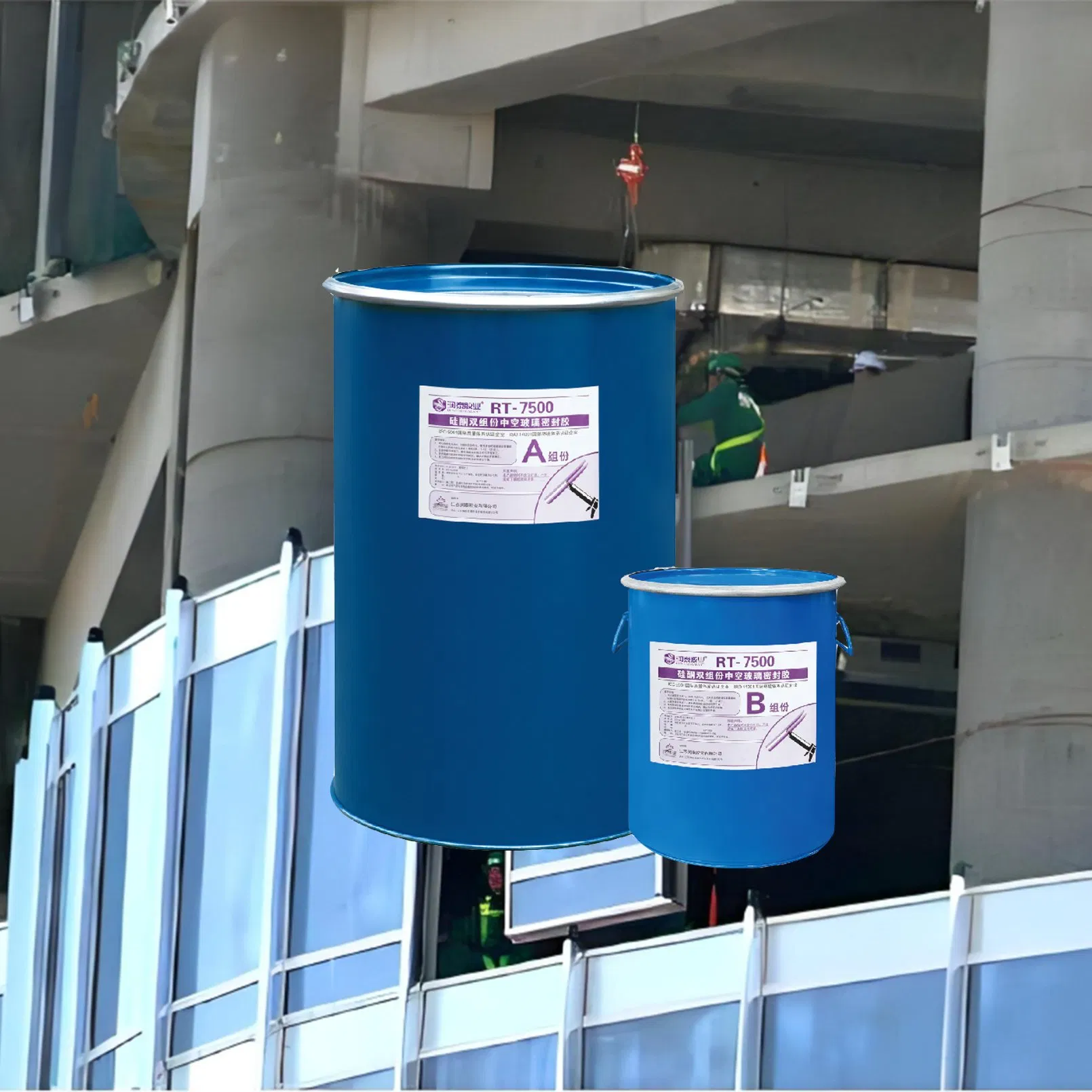 Runtai Premium Two-Part Silicone Sealant for Insulated Glass Applications