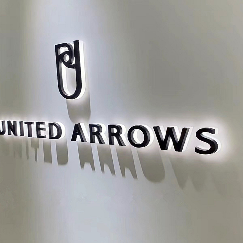 Customizable LED Business Logo Signs with Vibrant Backlighting