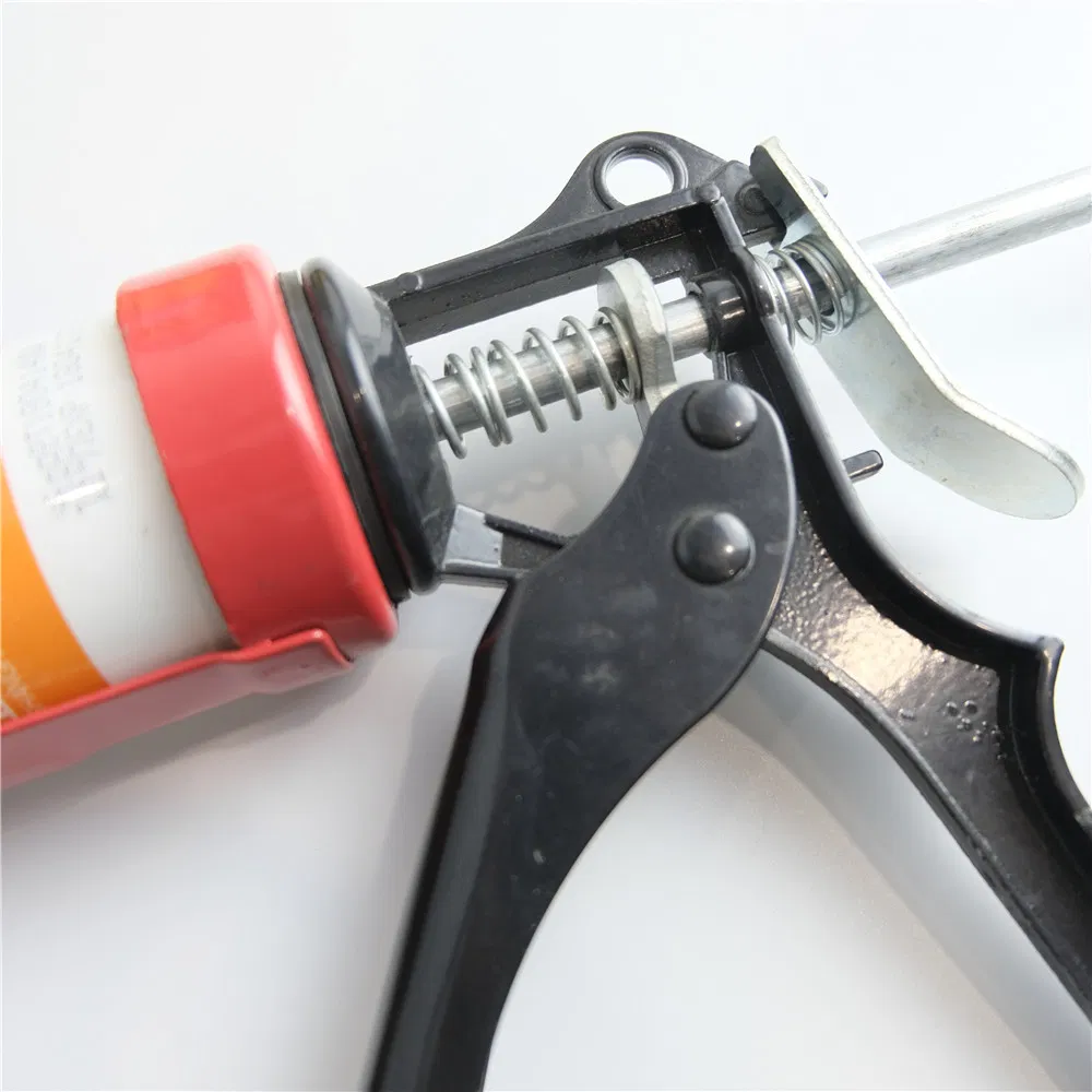 Caulking Gun with 300 Ml Silicone Sealant Caulk Tube