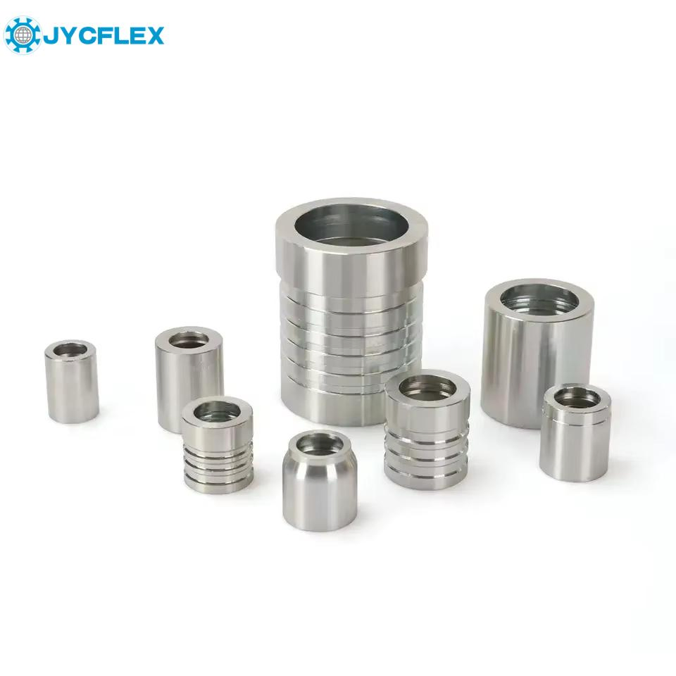 Hydraulic Ferrules Fittings 1, 2, 4 Wires Sleeves Used to Crimp Hose