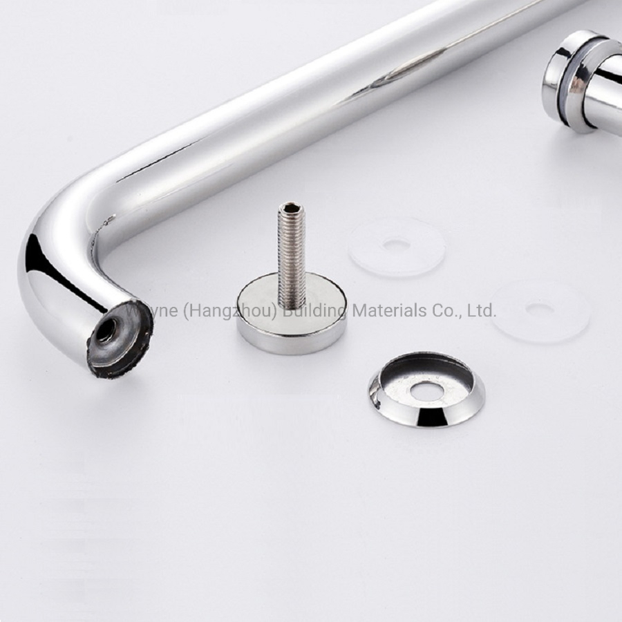 Hot Sale Bathroom Hardware Stainless Steel Tubular Shower Room Handle Glass Door Handle VSH2101