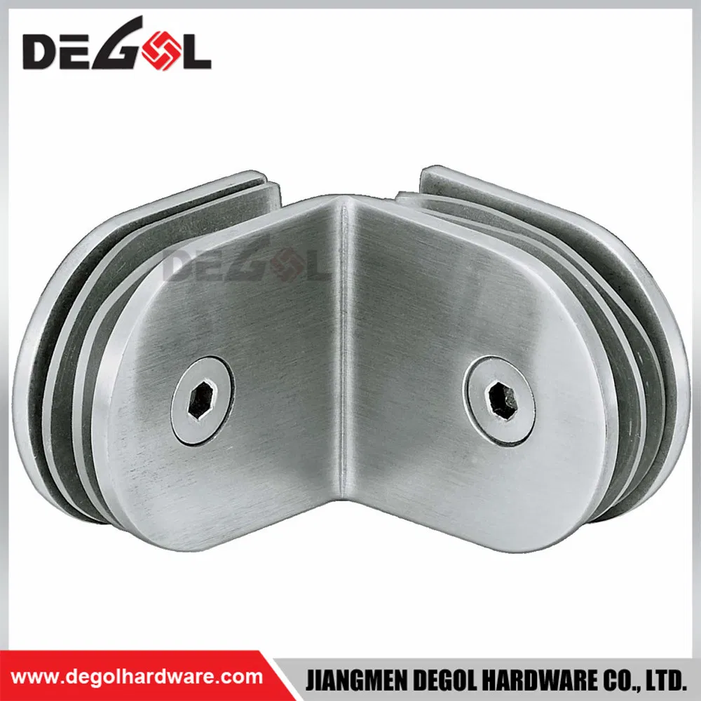 Heavy Duty Bathroom Frameless Door Hardware Accessories Wall-to-Glass Glass Door Shower Hinge