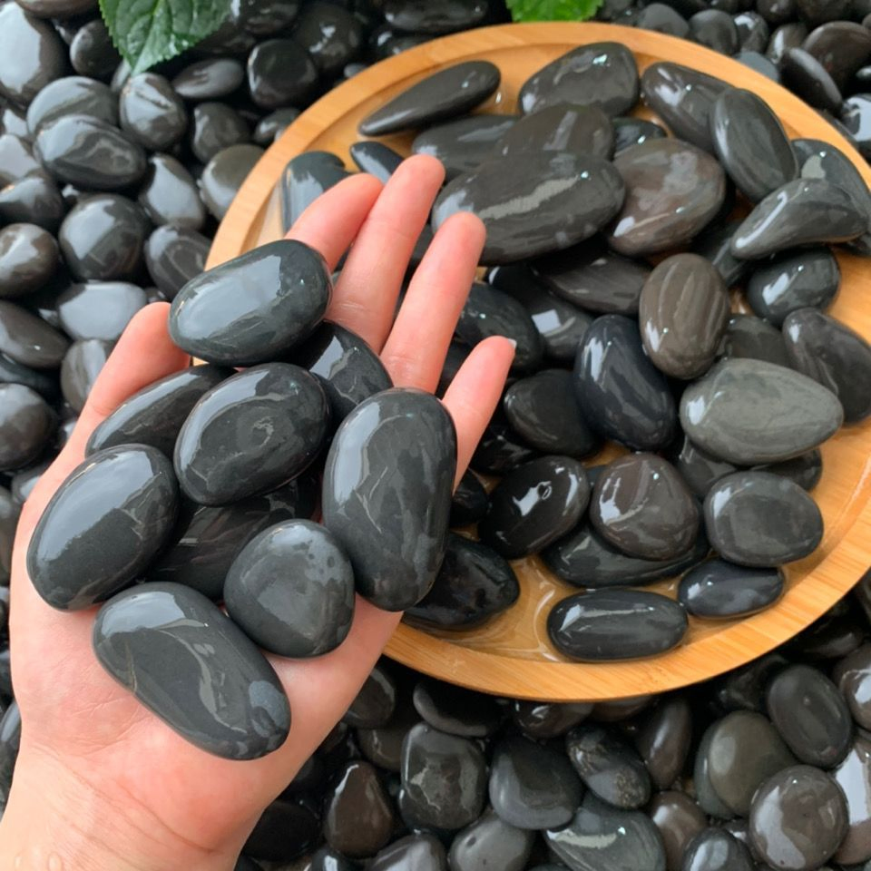 High Quality Agate Pebble Stone Natural Carving Pebble Garden Decoration Colorful Cobbles Pebbles