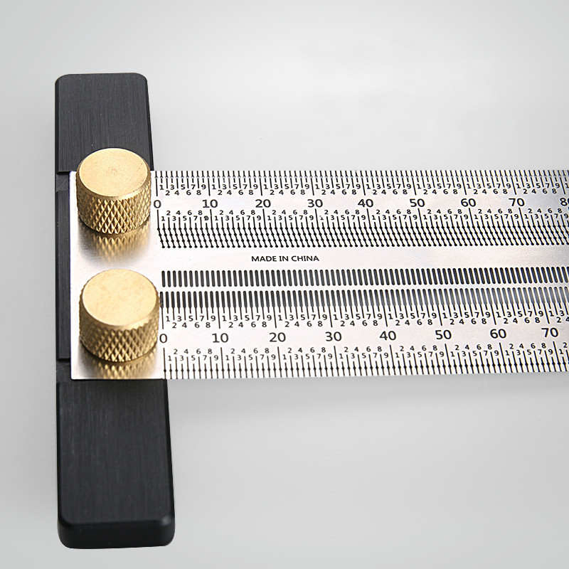 Woodworking Line Angle Ruler Four Sizes of Square Ruler Woodworking Tools
