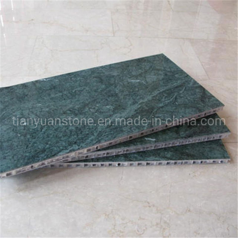 Light Emperador Marble Aluminum Honeycomb Panel Composite Wall Panel