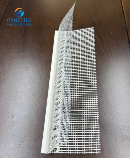 Fiberglass Mesh/Reinforced Bead Water Drip Edge PVC with Fiberglass Mesh 160g PVC 100g