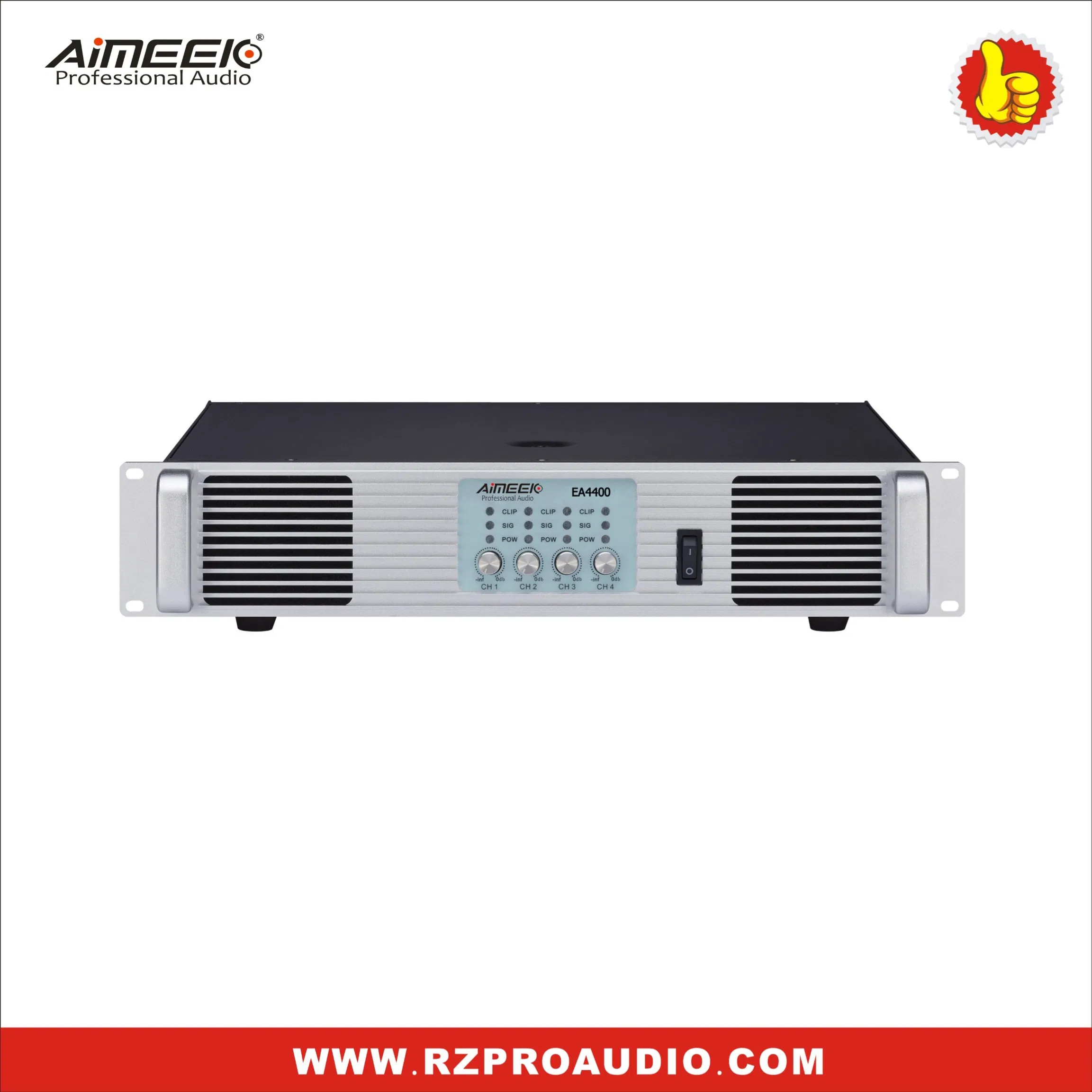 4*2500W 4CH High Quality AMPS Professional Power Amplifier for Bar / Club