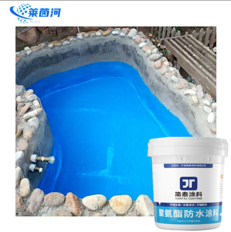 Waterproof Coating on Roof Swimming Pool Waterproof Paint Coating Polyurethane Waterproof Coating