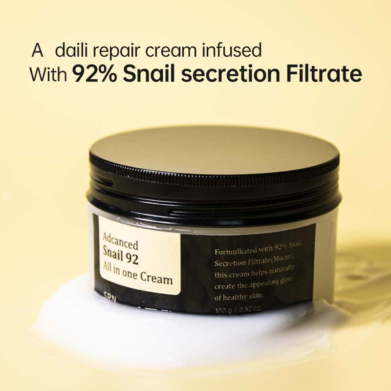 OEM Skin Care Moisturizing Anti-Aging Snail Mucin Face Cream