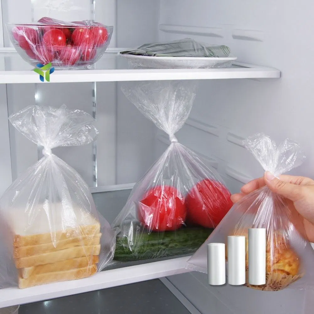 Custom Clear Slider Zipper Bag Premium Clear Food Storage Bags for Vegetables and More Food Storage Bag