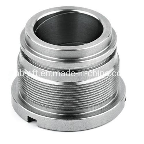 Steel Machined Hydraulic Cylinder Parts Externally Threaded Heads