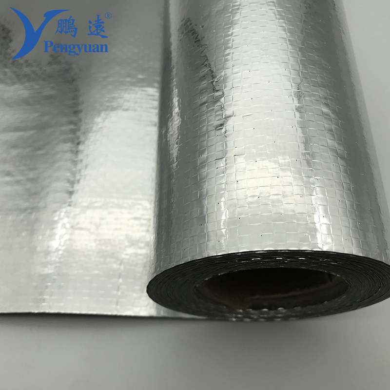 House Wall Roof Sarking Aluminum Woven Fabric Foil Thermal Insulation Building Construction Material