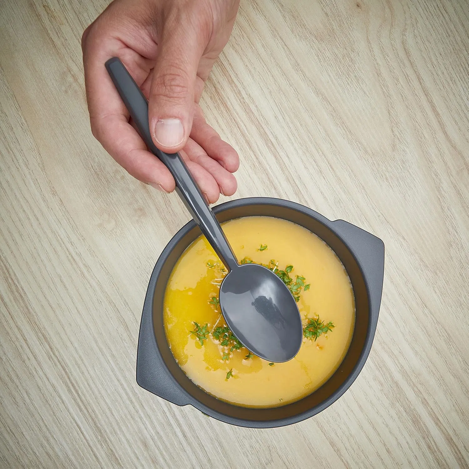 Wholesale OEM ODM Lightweight 100% Recyclable Dishwasher Safe Reusable Tablespoons