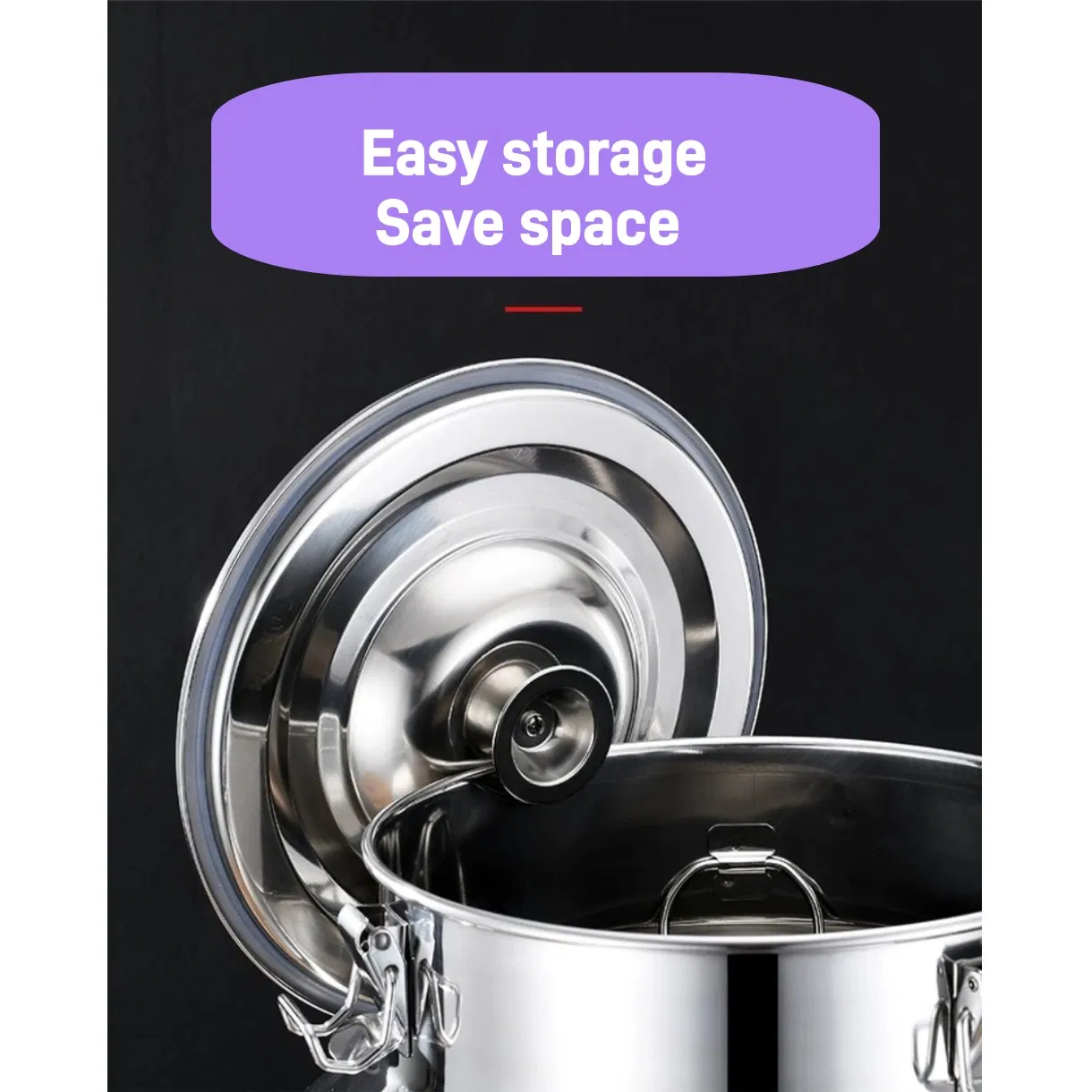 Пищевая бочка из нержавеющей стали SS304, 58 л