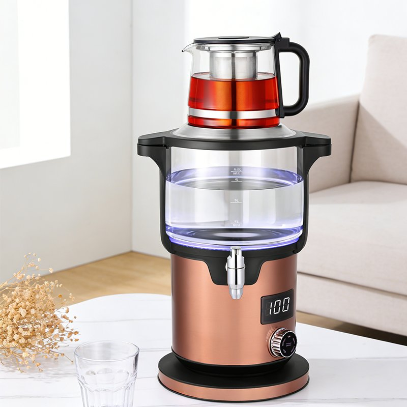 Kitchen Appliances Keep Warm Glass Tea Maker Kettle 5.6L Large Capacity Digital Display Brewing Control Boiling Kettle for Tea
