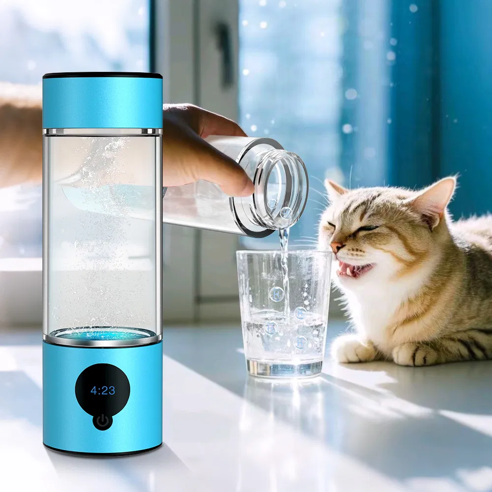 Suyzeko OEM H2 Generator 390ml Spe Pem Hydrogen Healthy Water Cup
