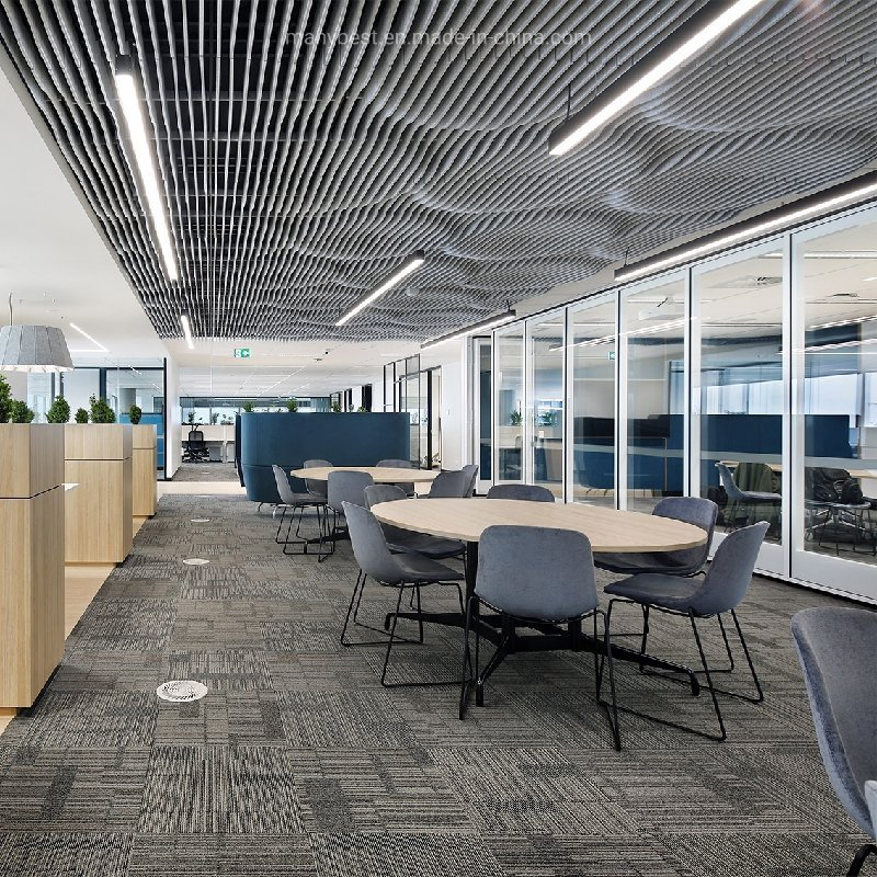 Customized False Decorative Aluminum Curved Baffle Ceiling