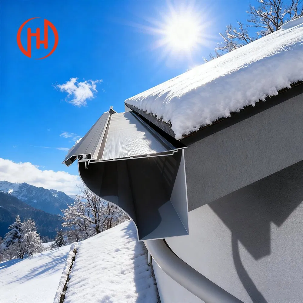 Алюминиевый водосток для крыши Easy Essembled