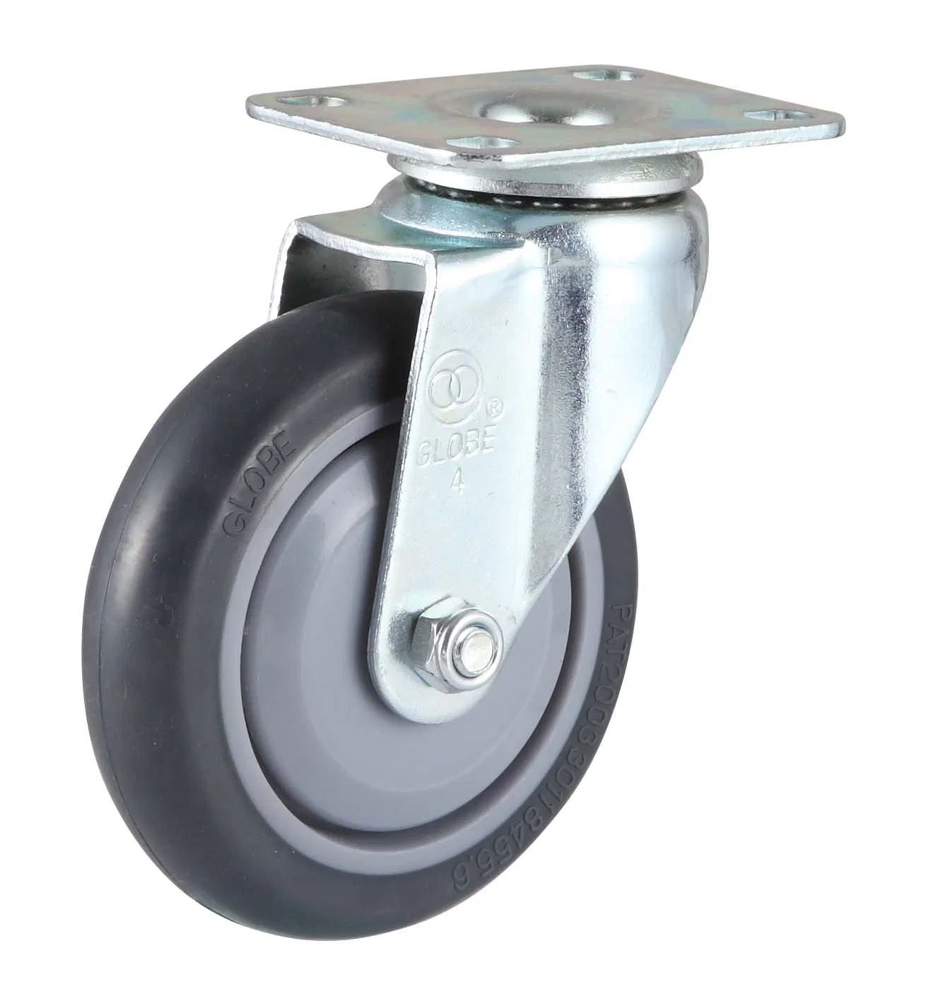 OEM Bolt Hole TPR Caster Equipment Wheel Industrial Caster of Hardare Tool