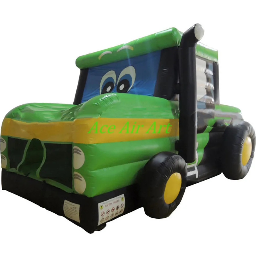 Professional Advertising Factory Novelty Custom Inflatable Tractor Replica Air Vehicle Model