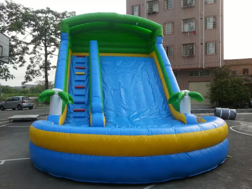 2024 New Most Popular Outdoor Inflatable Pool Slide