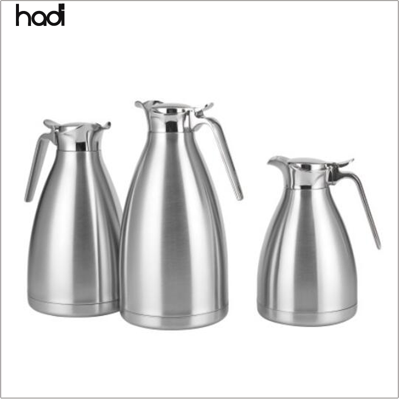 Hotel Supplies Wholesale Buffet Furniturerniture Arabian Tea Pot Warmer Silver Stainless Steel Coffee Urn Warmer for Sale