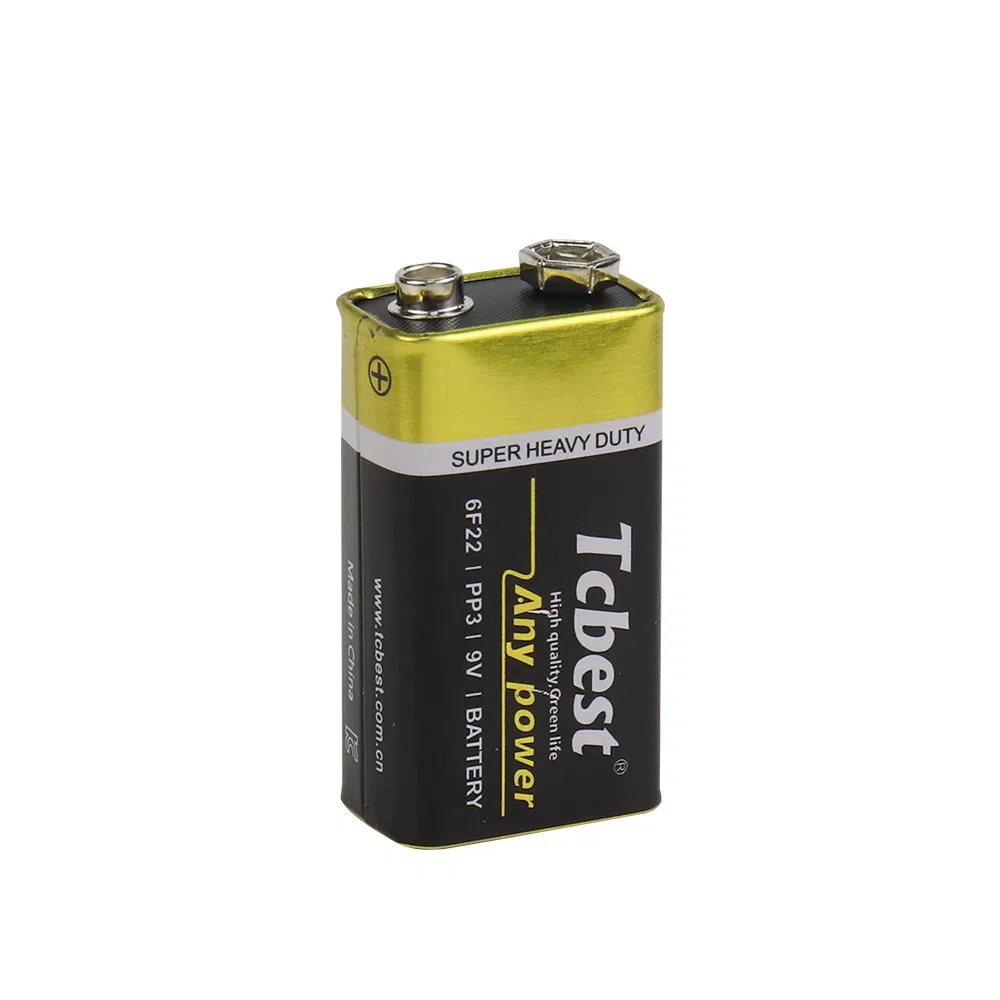 Батарейка 9В Super Heavy Duty 6F22 для детекторов дыма