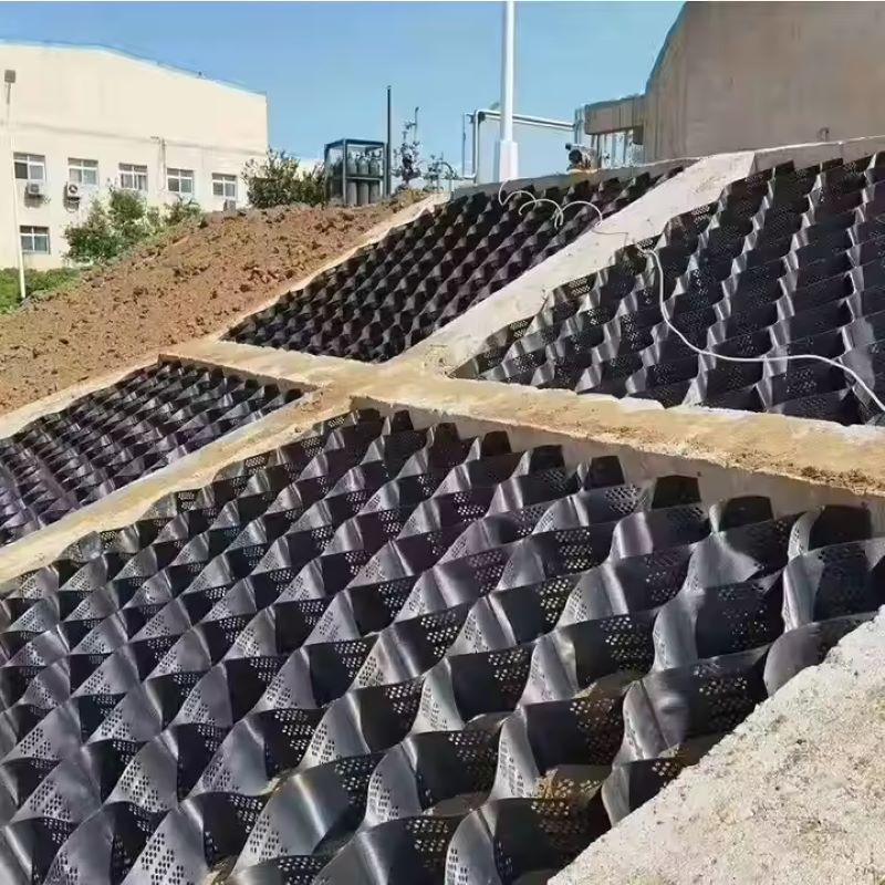 Hot Sale 100-200mm HDPE Geocell High Quality for Soft Soil Improvement
