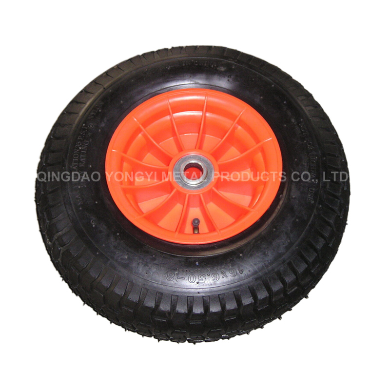 4.00-8 Pneumatic Wheelbarrow Tires Pneumatic Wheelbarrow Wheels