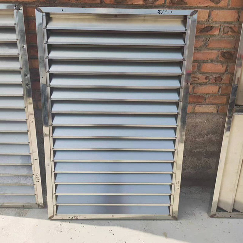 Fasec Stainless Steel Fixed Louvre Blinds Screen Electric Louvered Pergola Aluminium Grille