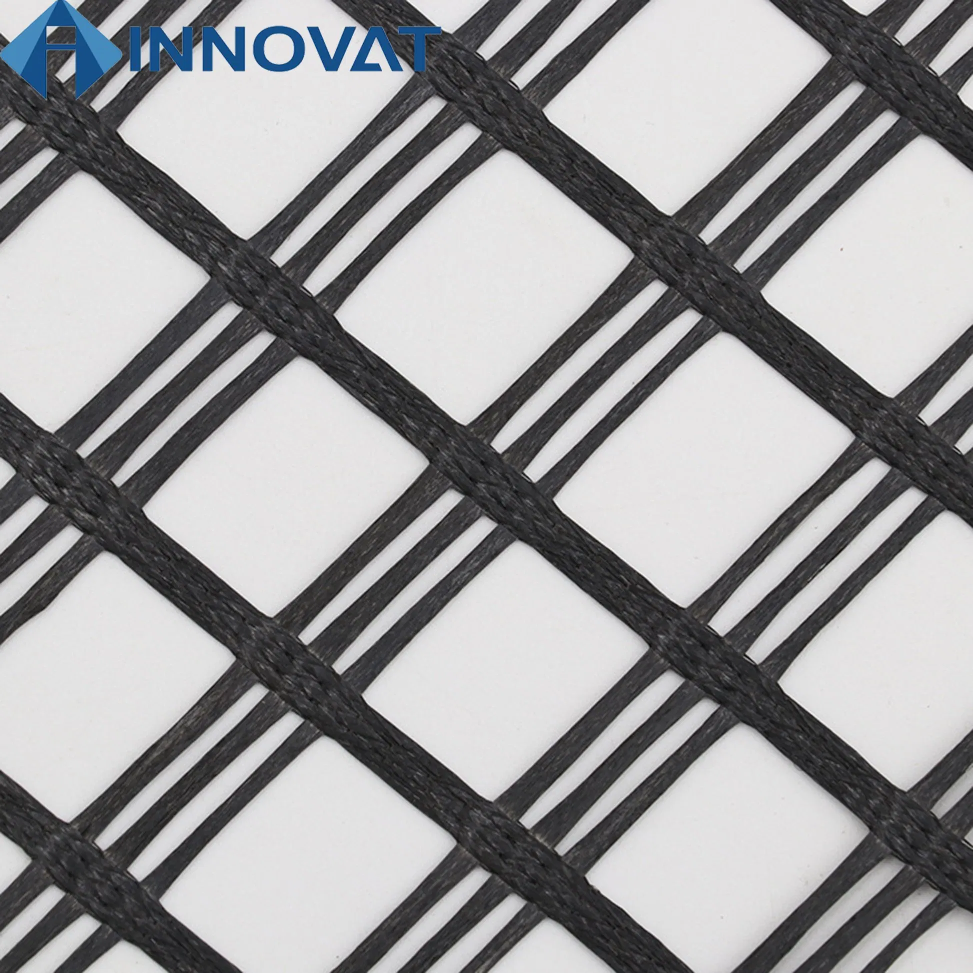 Building Material Fiberglass Fabric Geogrid Net Yarn Textile Strength and Warp Knittin