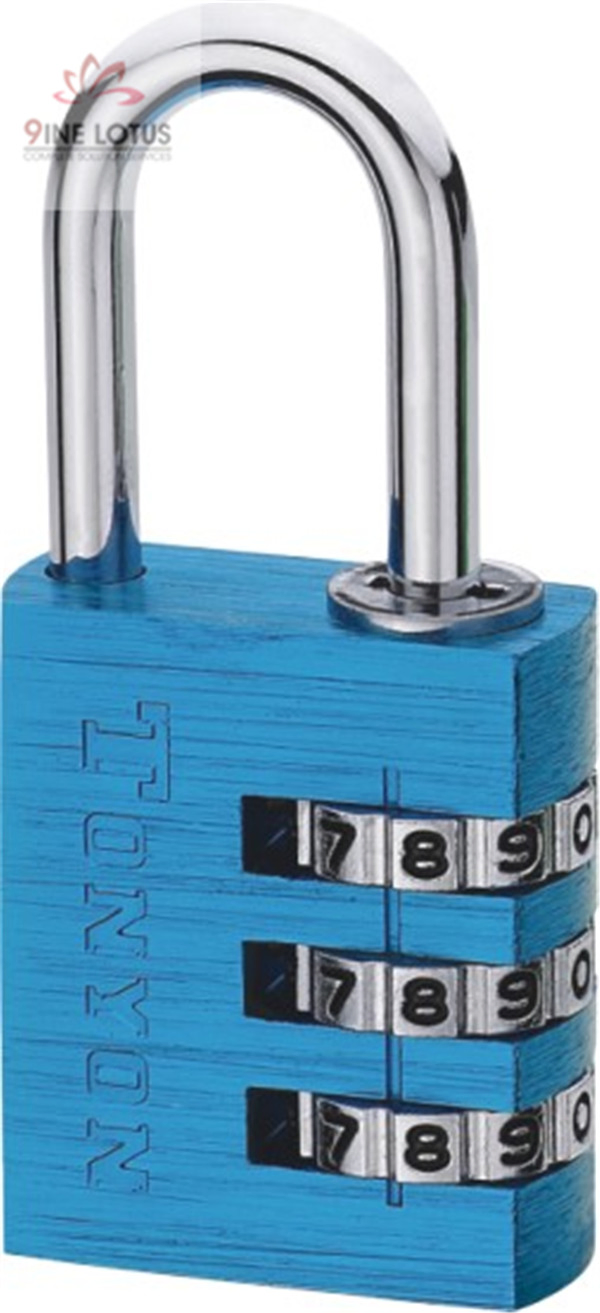 High Quality Aluminum Alloy Color Combination Padlock 40mm