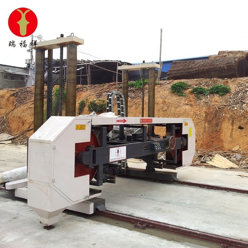 Пилорама ленточная горизонтальная MJ3713