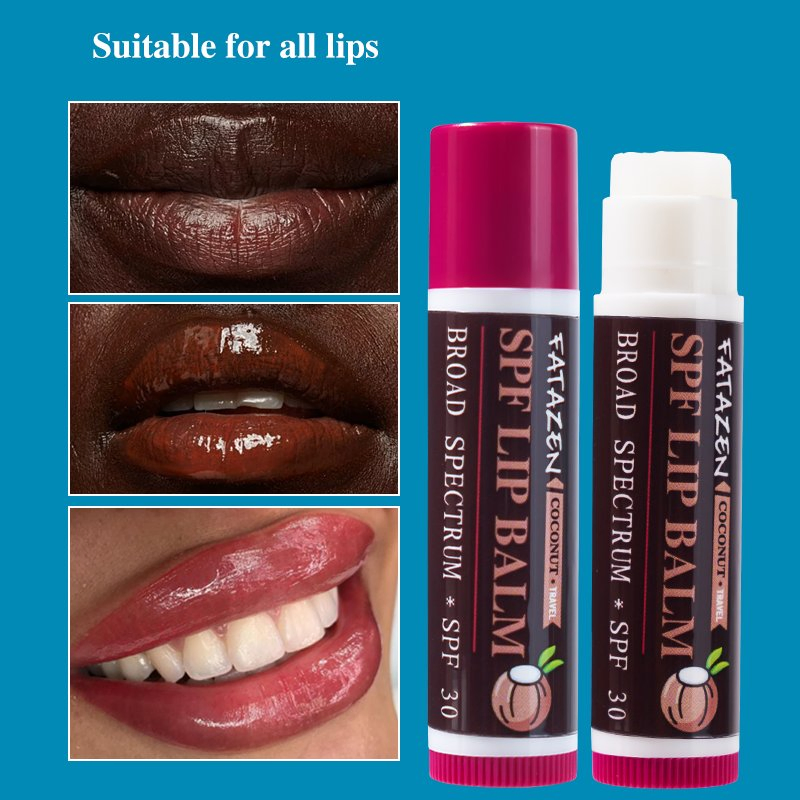 Private Label Natural Organic Lip Sunscreen Products Moisturizing Coconut Sunscreen Lip Stick