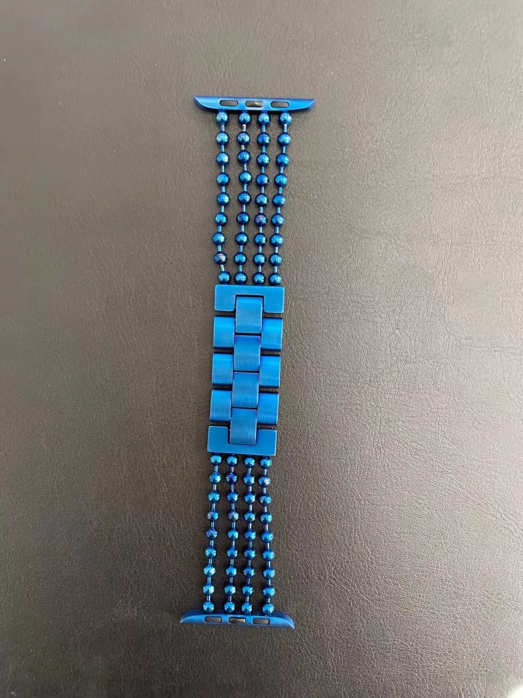 Luxury Stainless Steel Fitness Bracelet Strap for Apple Smart Watch Band