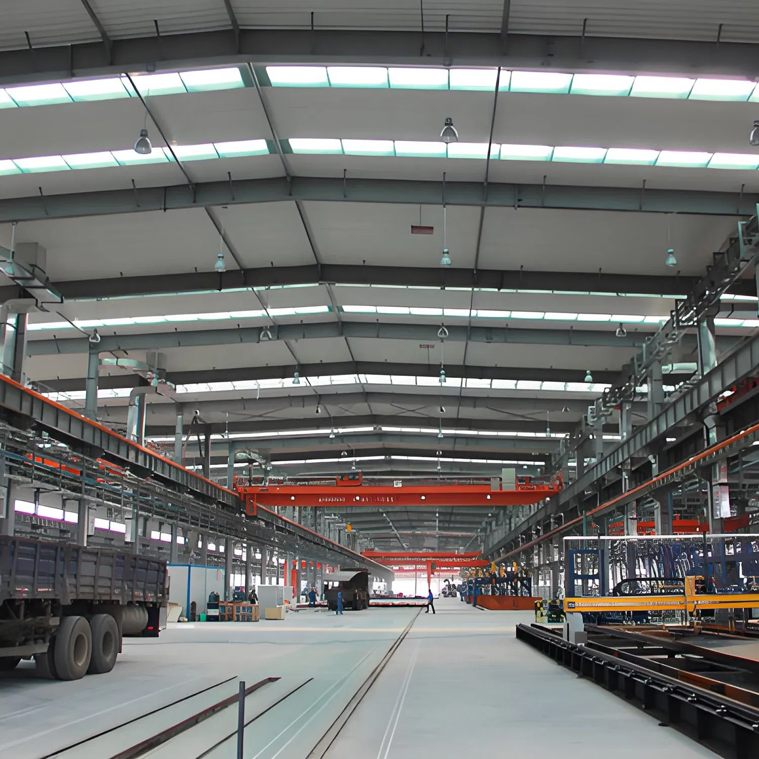 Clear Span Steel Workshop Buildings up to 60m Width