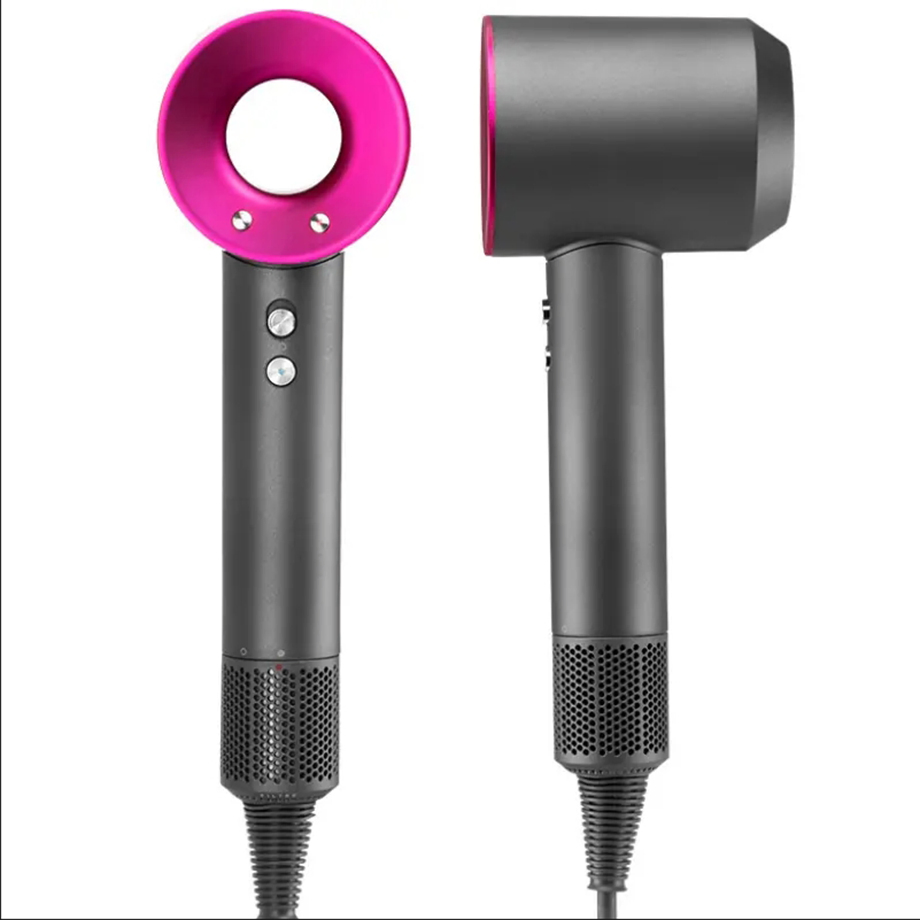 Fashion Women's Girl Super Sonic HD08 Lon Hair Dryer Salon Hair Dryer for Fast Drying Low Noise Thermo-Control Hairdryer