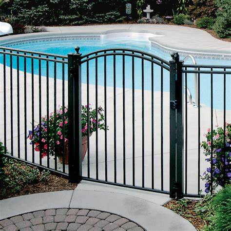 Factory Powder-Coated Steel Security Fencing with Lifetime Warranty