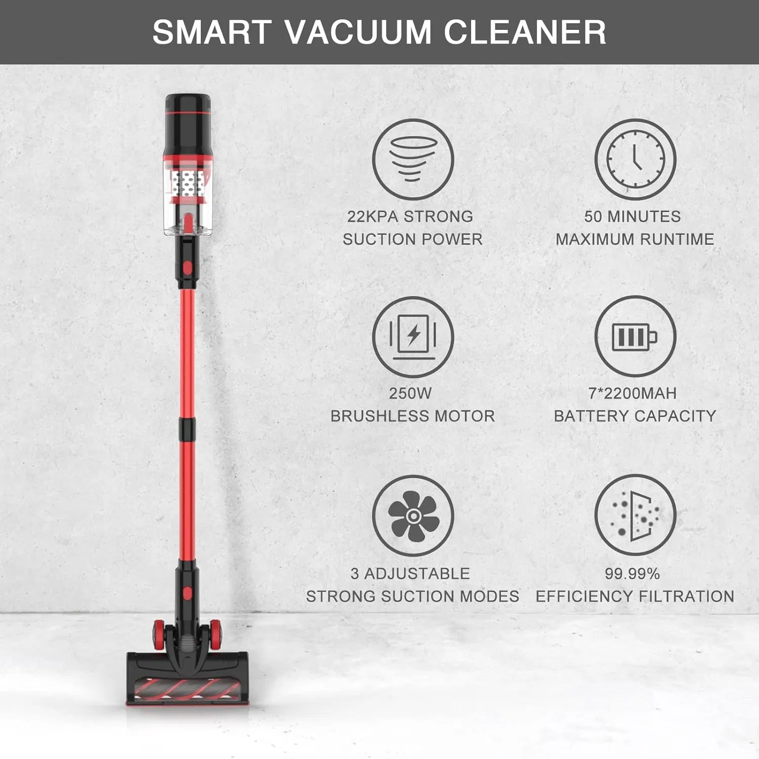 Easy Cleaning Compact Upright Cordless Cleaner
