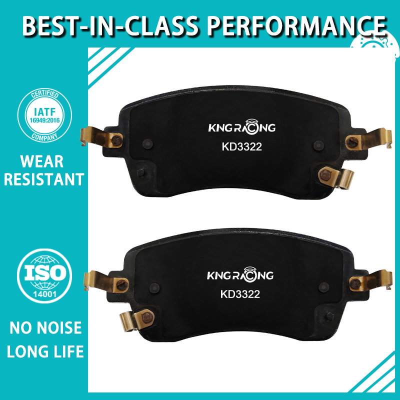 Тормозные колодки Ford Territory 2024, бесшумные, полуметаллические