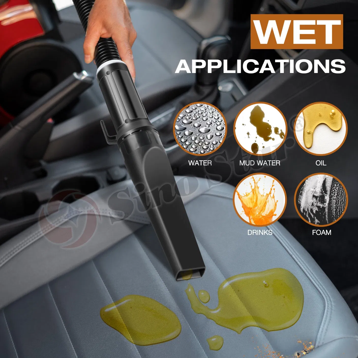 New Design Professional 1200W Dry Vacuum Cleaner Wall-Mounted Vacuum Cleaner