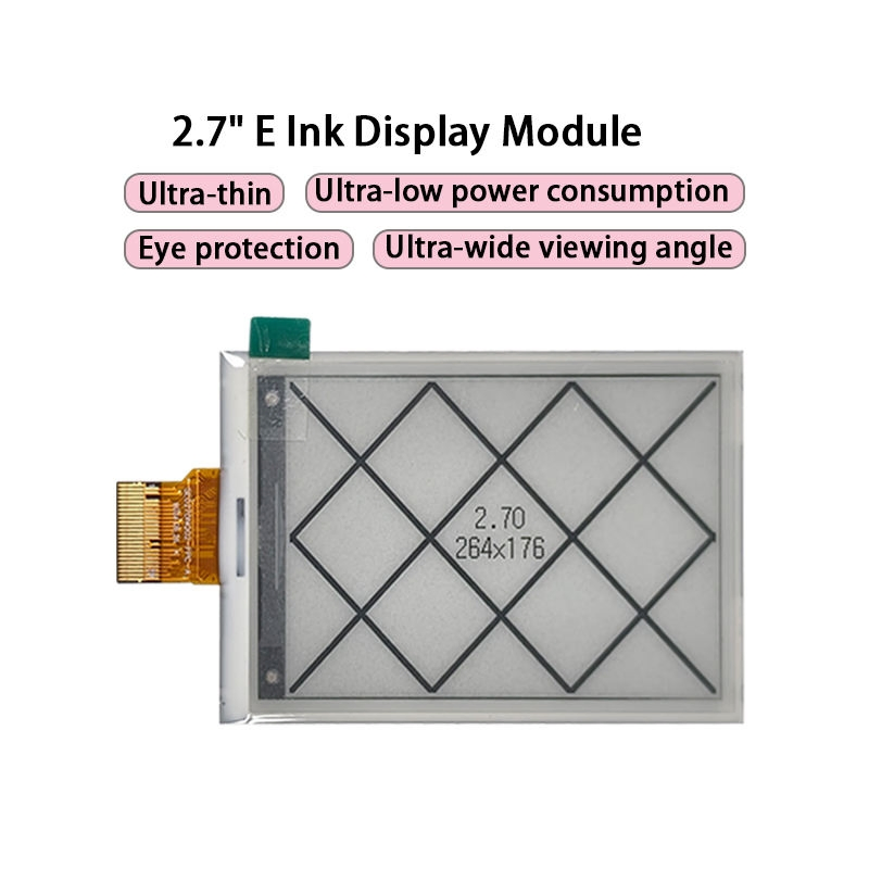 Versatile 2.7 Inch E-Ink Epaper Display for Innovative Projects